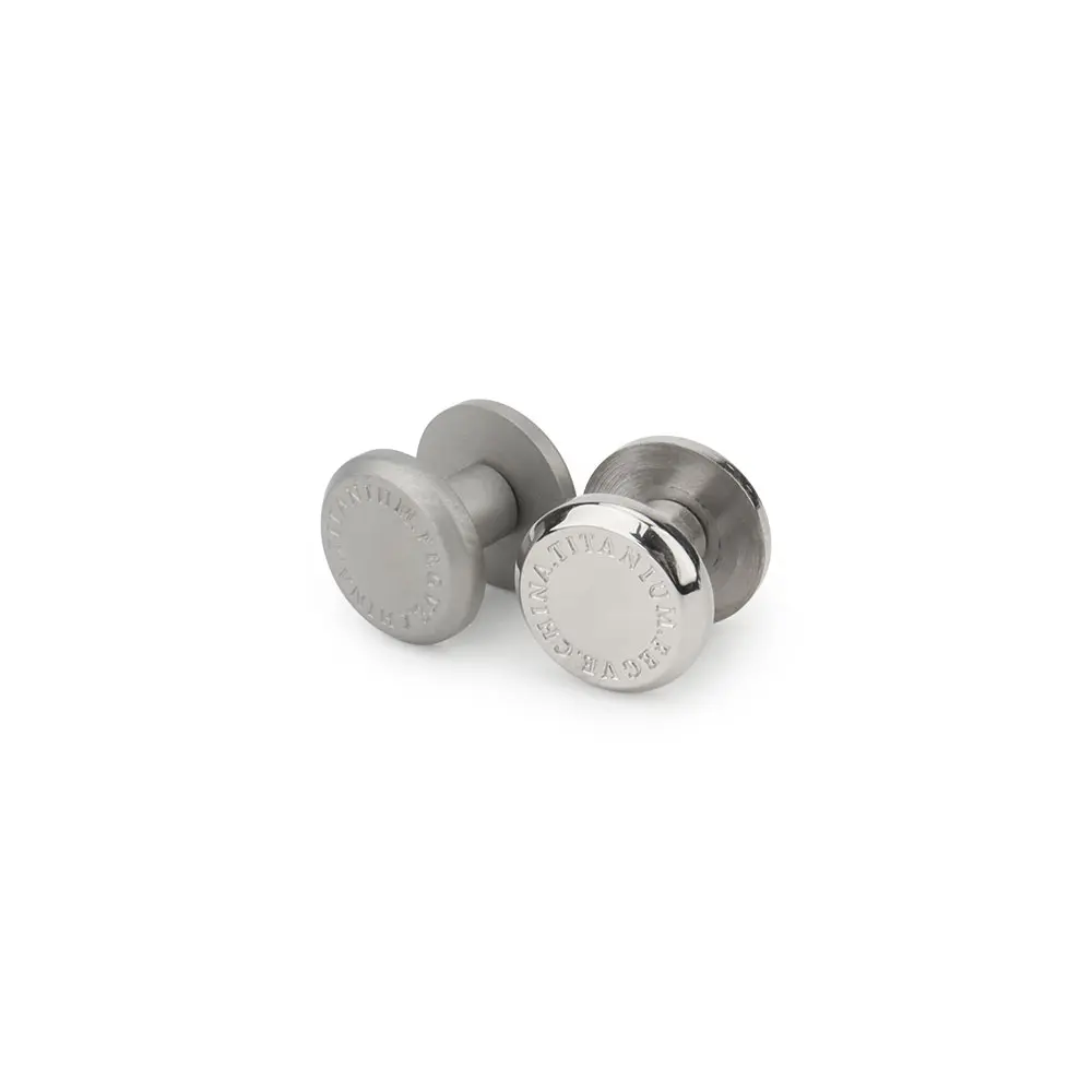 2pcs Titanium Alloy Waist Belt Screw Car Keyring Fixed Pin Buckle Ultra-light Outdoor EDC Small Tool Accessories