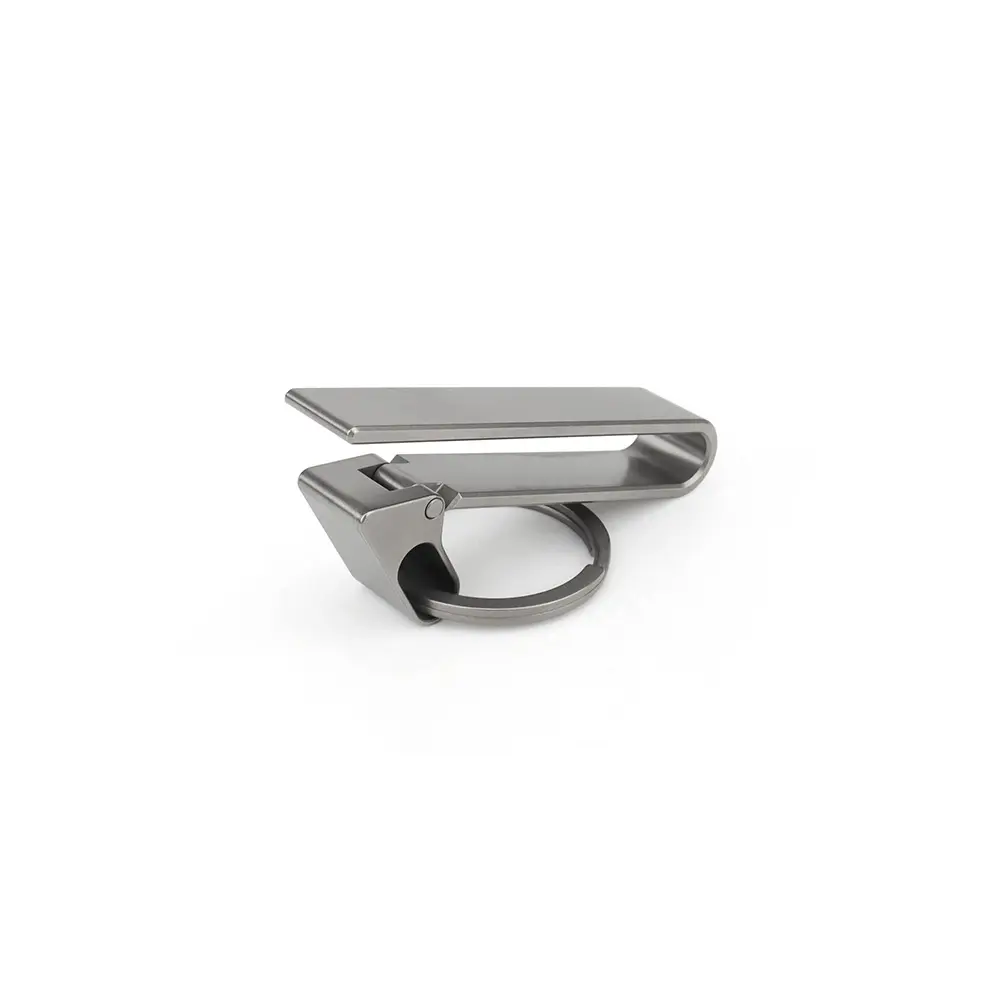 Widened Titanium Alloy Belt Clip Key Waist Buckle Car Keychain Men Belt Keyring Lightweight EDC Outdoor Tool