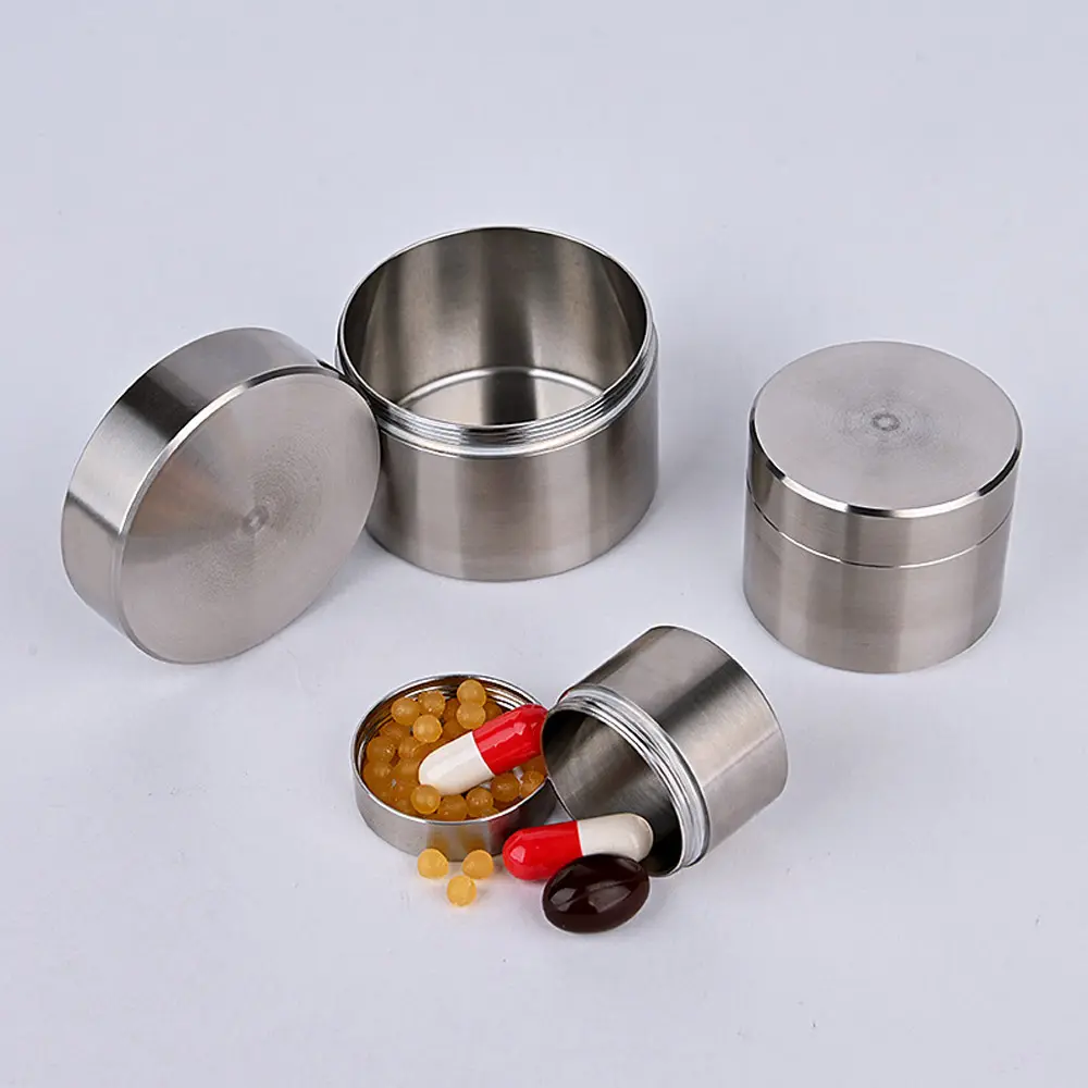 S/M/L Stainless Steel Bottle Small Waterproof Big Bottles For Tea Outdoor Tool