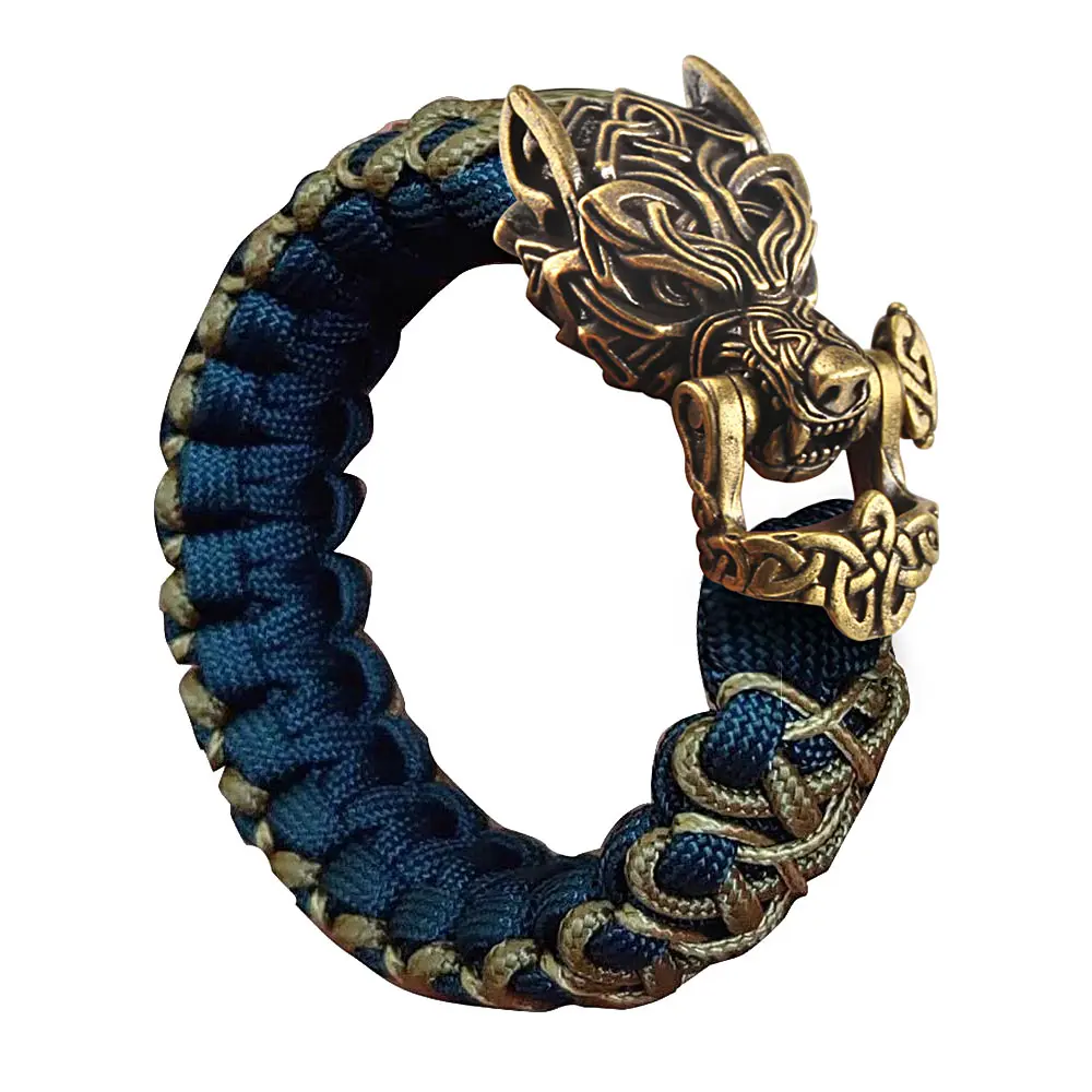 DIY Accessories For Bracelet Weaving Paracord Multifunction Buckle Brass Outdoor Small Tool