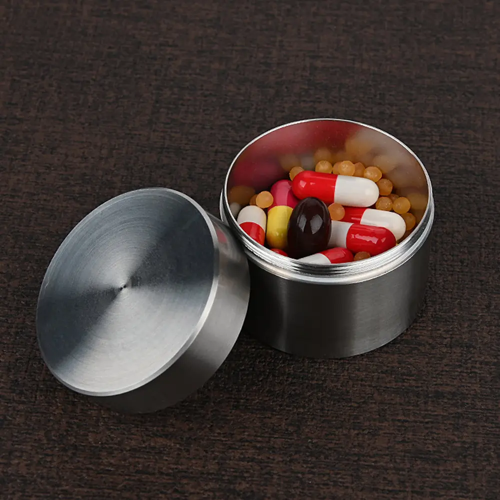 S/M/L Stainless Steel Bottle Small Waterproof Big Bottles For Tea Outdoor Tool