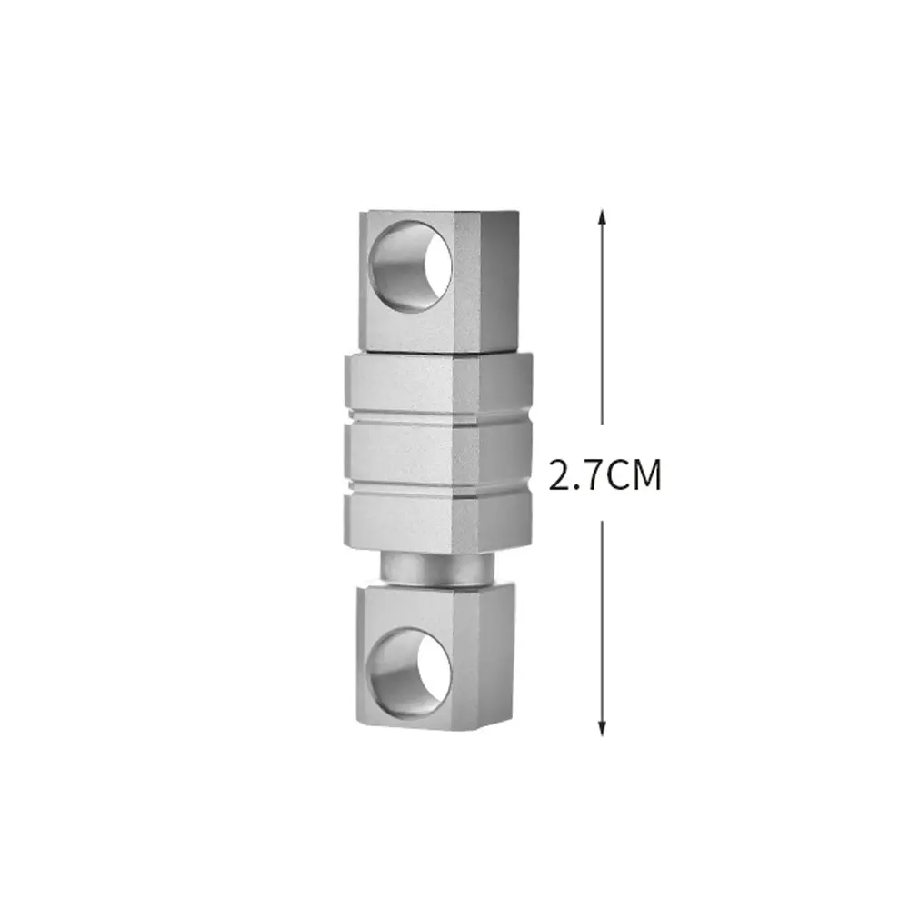 Creative Waist Buckle Titanium Alloy Keychain Multi-function Outdoor Tool EDC