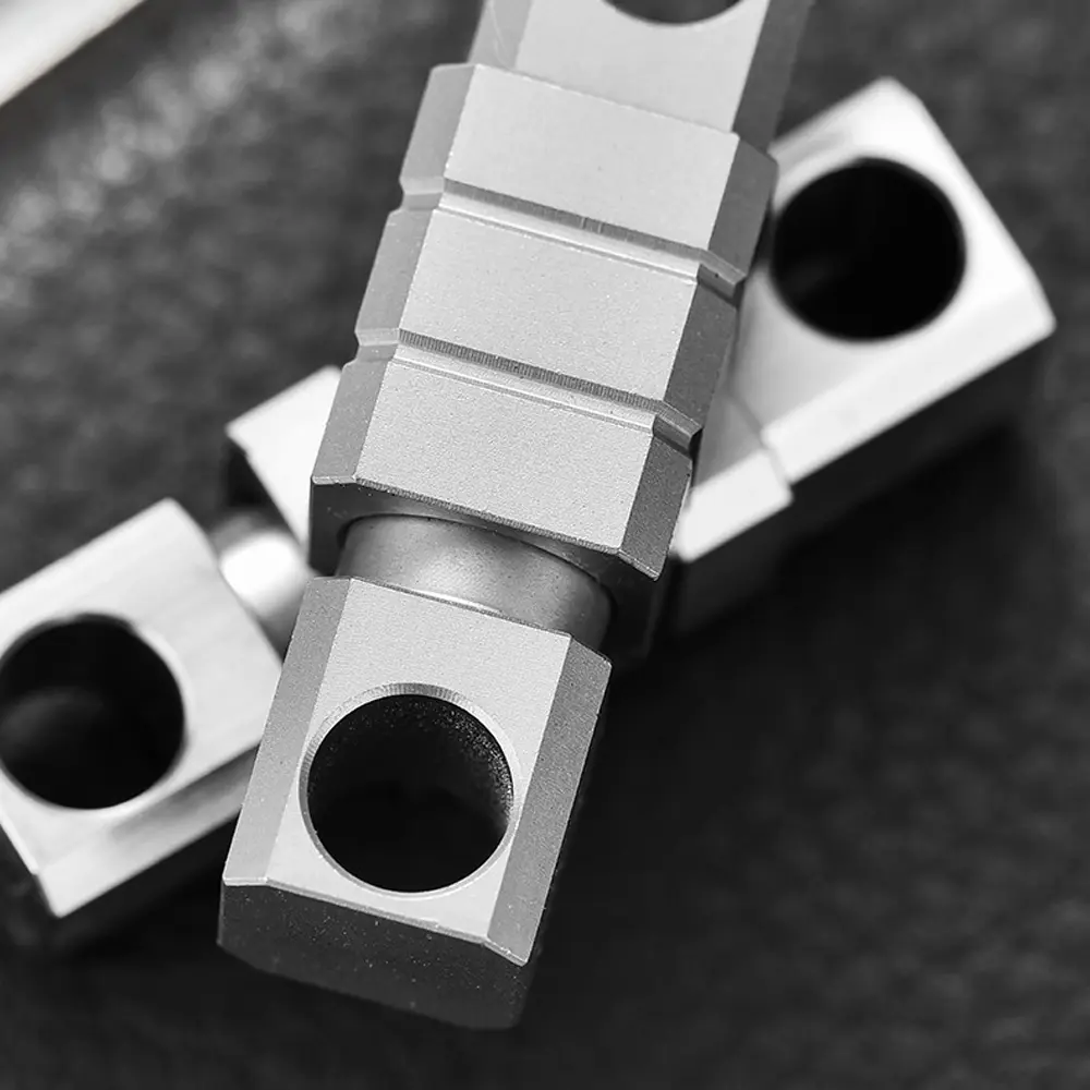 Creative Waist Buckle Titanium Alloy Keychain Multi-function Outdoor Tool EDC