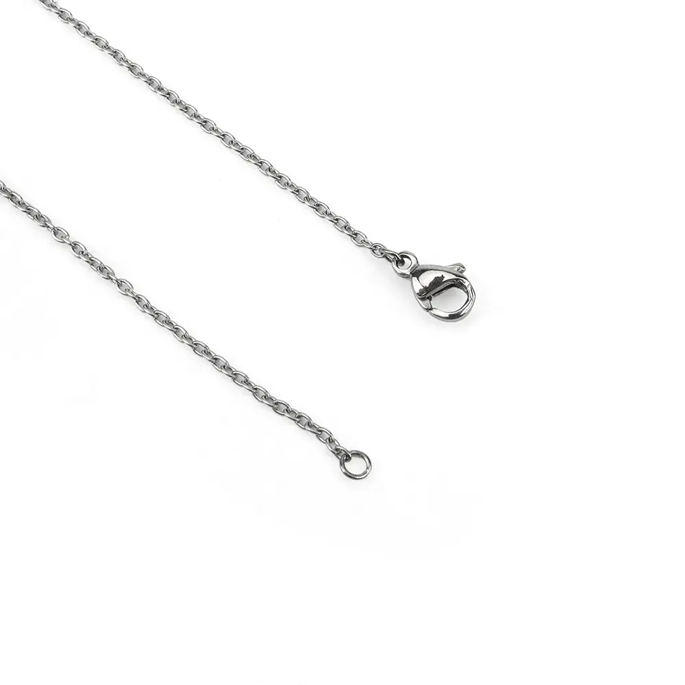 Titanium Alloy Chain Necklace Collarbone Chain Pendant Light Weight Outdoor Tool Accessory
