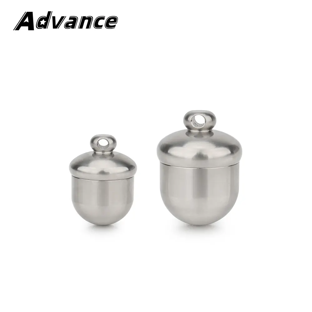 Acorn Keychain Small Pill Bottle Waterproof Titanium Bottle Outdoor Tool EDC