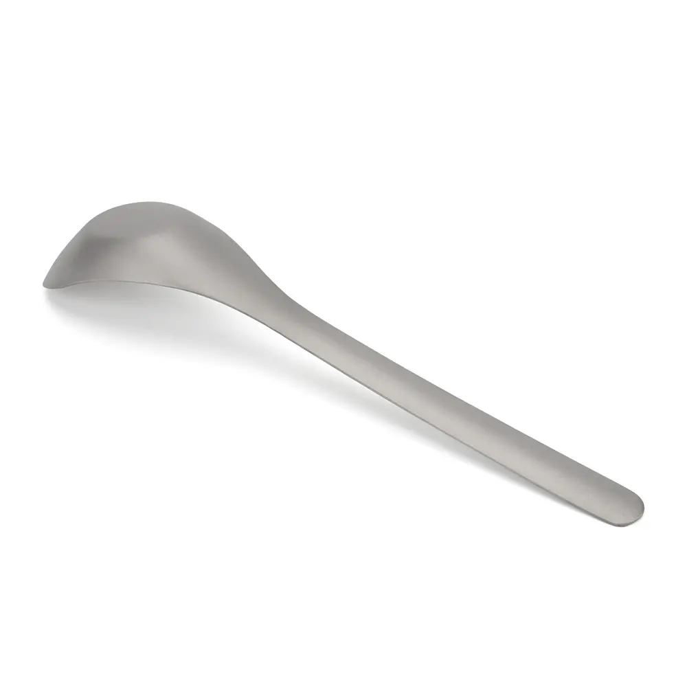 Thin Handle Titanium Alloy Drink Soup Spoon Outdoor Camping Home Spoon