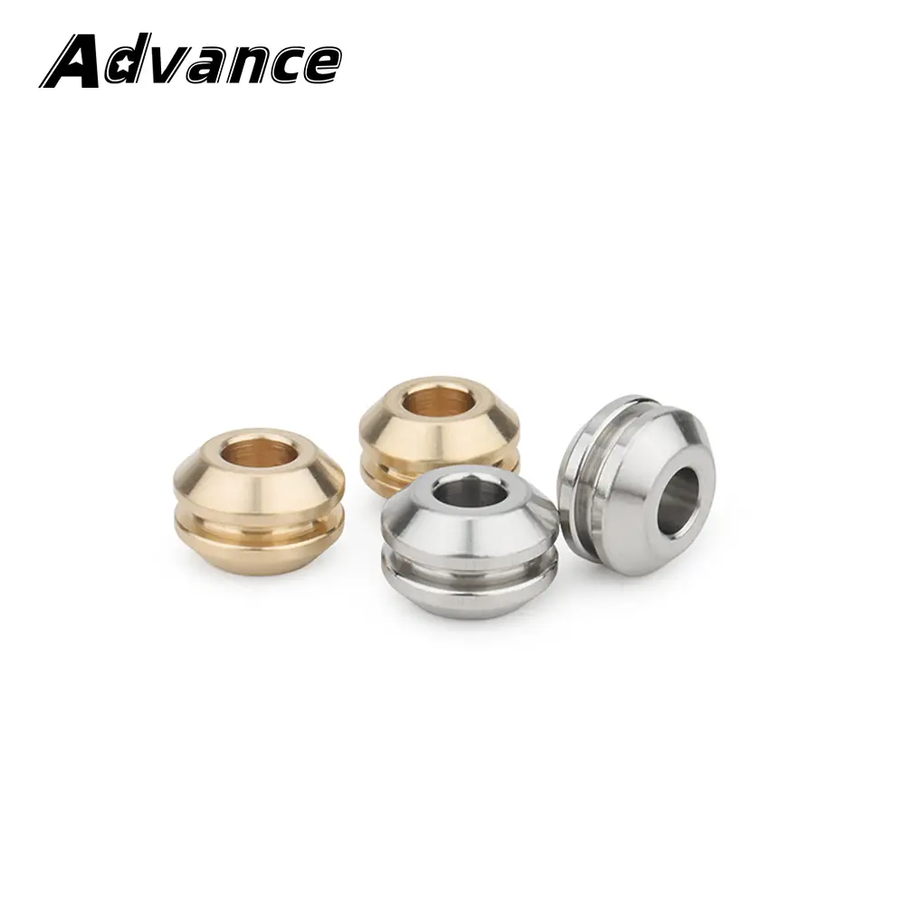 Brass/Stainless Steel Bead Umbrella Rope Bead Accessories Copper Lanyard Paracord Tool Accessories