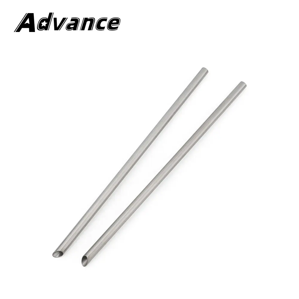 Portable Titanium Alloy Drink Straw Tableware Travel Milk Tea Outdoor Straws