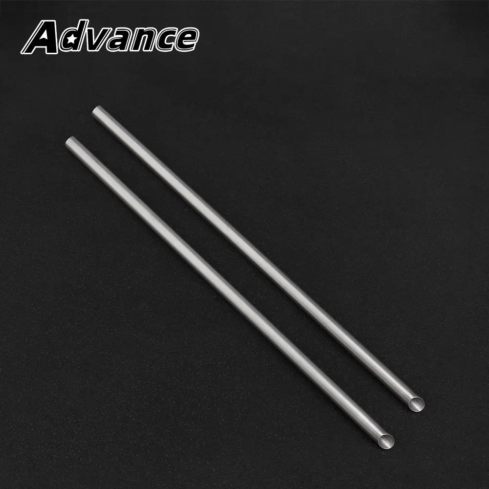 Portable Titanium Alloy Drink Straw Tableware Travel Milk Tea Outdoor Straws