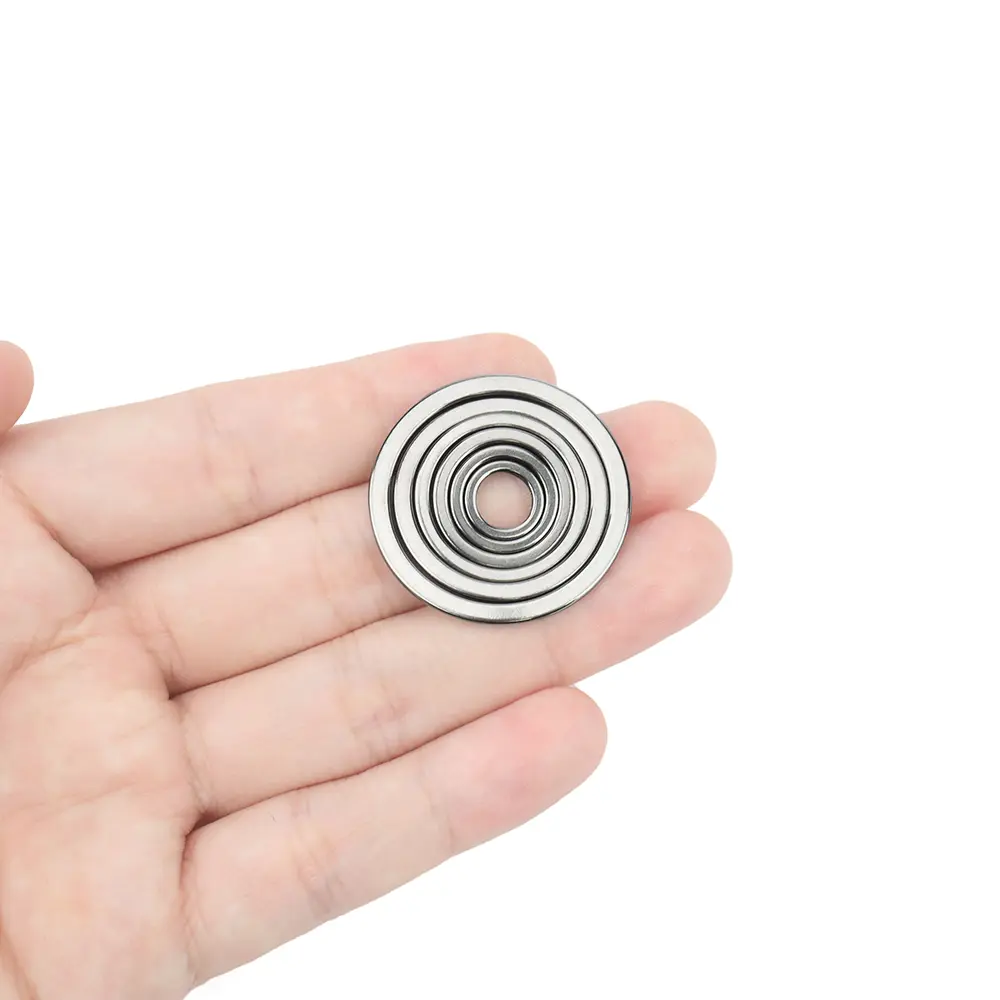 2PCS Titanium Key Ring Keychain Connecting Accessories Outdoor Small Tool