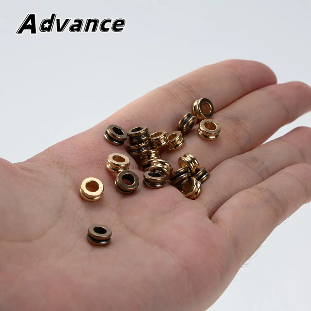 Mini Size Bead Brass Paracord Rope Tail Pendant Keyring Accessories