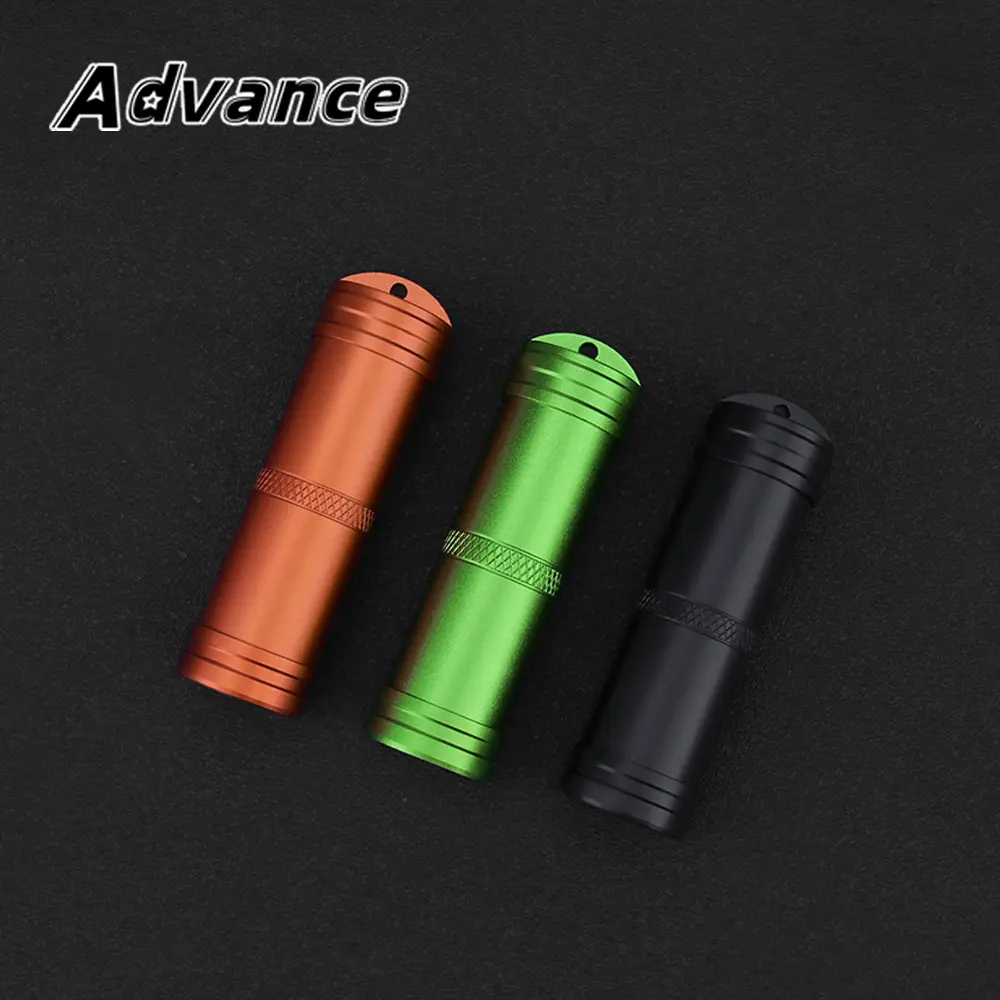 Aluminum Alloy Waterproof Canister Seal Bottle Box EDC Outdoor Tool