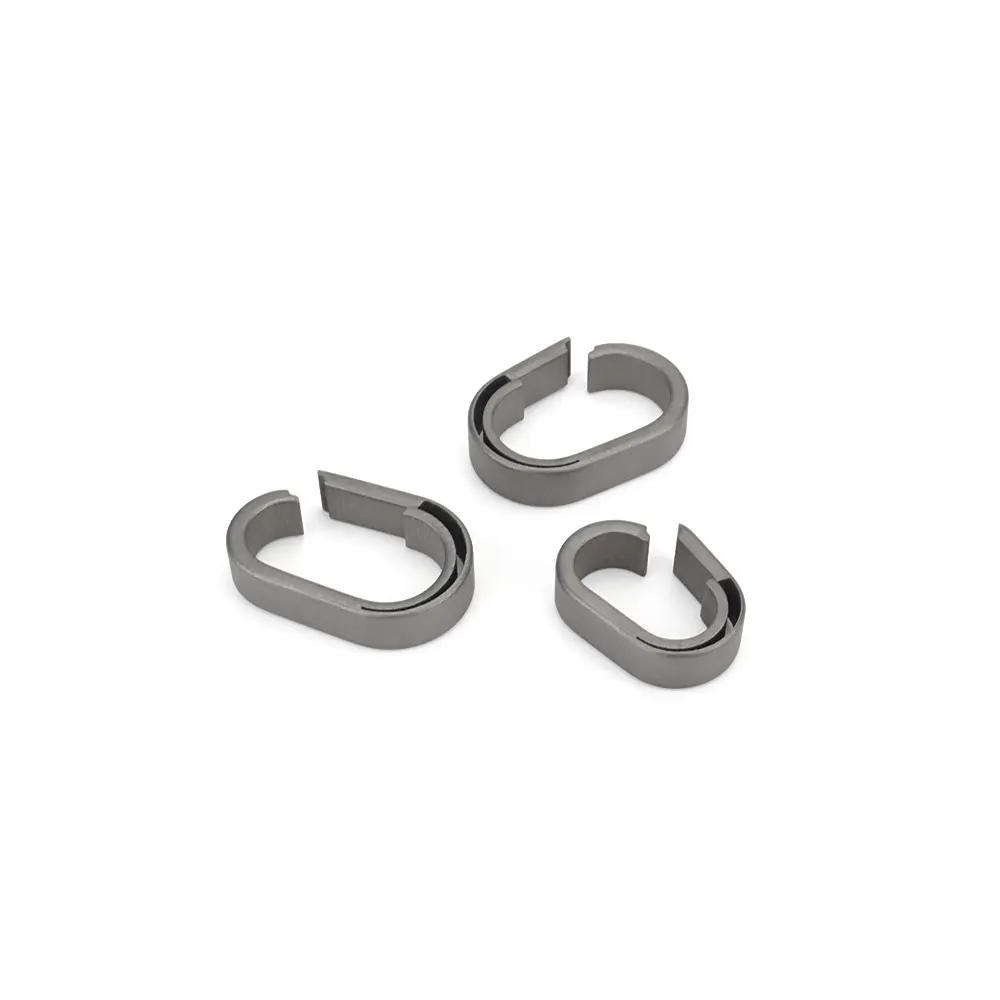 1PC Small Titanium Buckle Keychain Waist Belt Accessories Outdoor EDC Tool Titanium Alloy Keyring