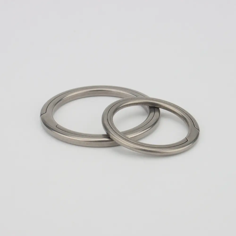 Big Ring Titanium Alloy Keyring Keychain Accessories Buckle Outdoor EDC Tool