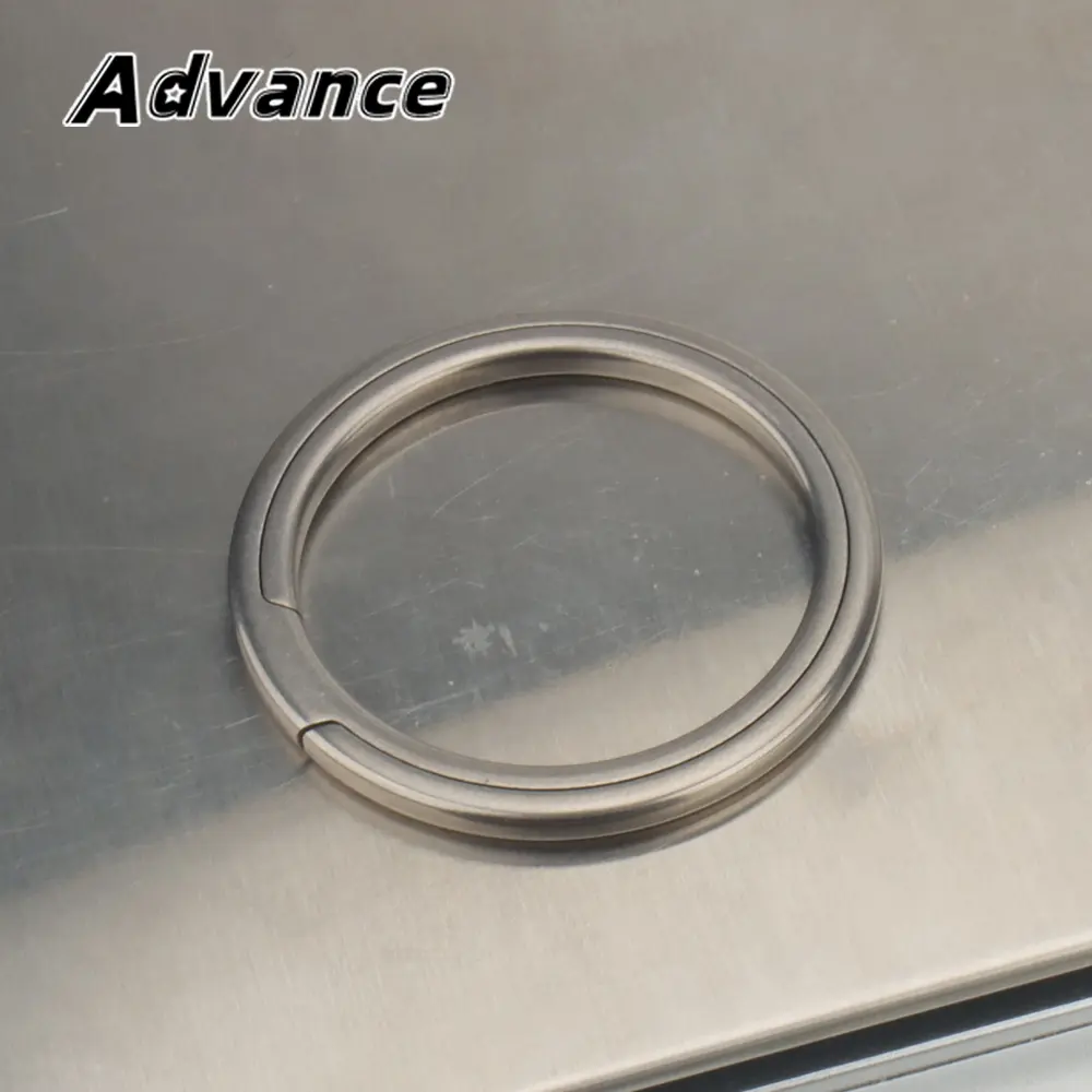 30mm/38mm Titanium Alloy Key Ring Keychain Accessories Buckle Multifunctional Outdoor EDC Tool
