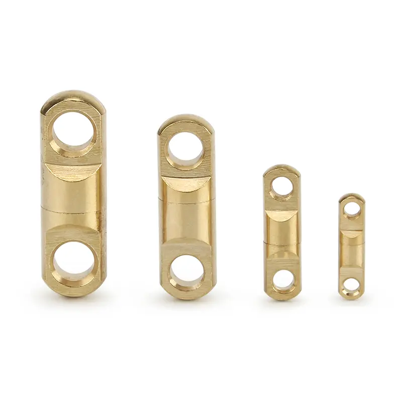 3pcs Brass Keychain DIY EDC Key Rotate 360 Degrees Buckle Accessories Key Ring  Outdoor Tool