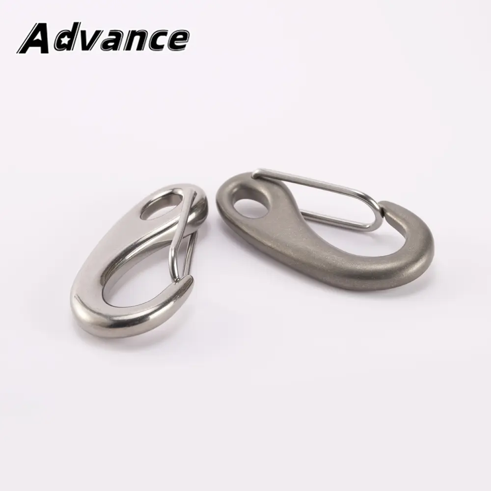 Titanium Alloy Buckle Titanium Keychain EDC Camping Outdoor Tool