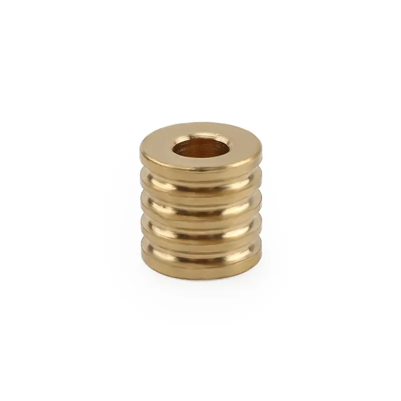 1pc Brass/Titanium Alloy Beads Umbrella Rope Outdoor Copper Lanyard Paracord Bead