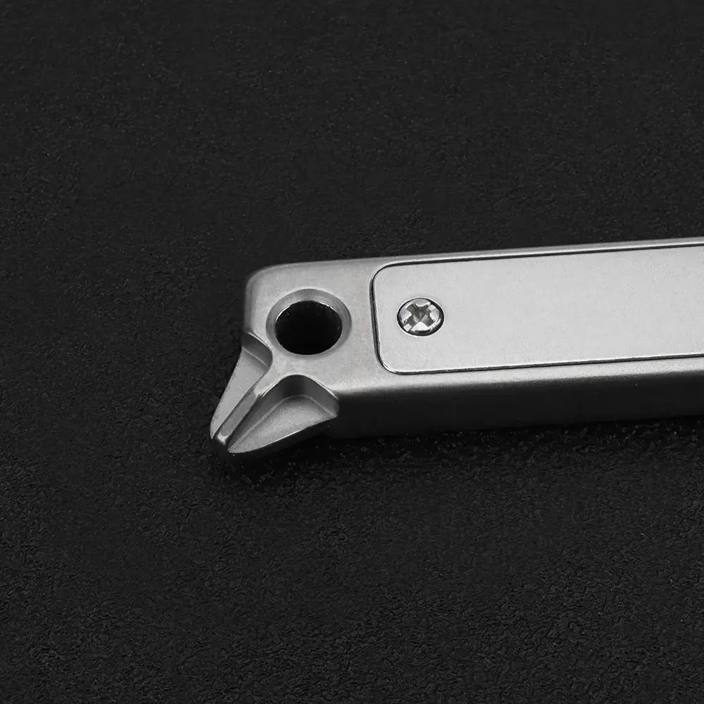 Custom Telephone Keychain Screwdriver Titanium Alloy Plate Keyring Pendant Personalized Phone Outdoor Tool EDC Accessories