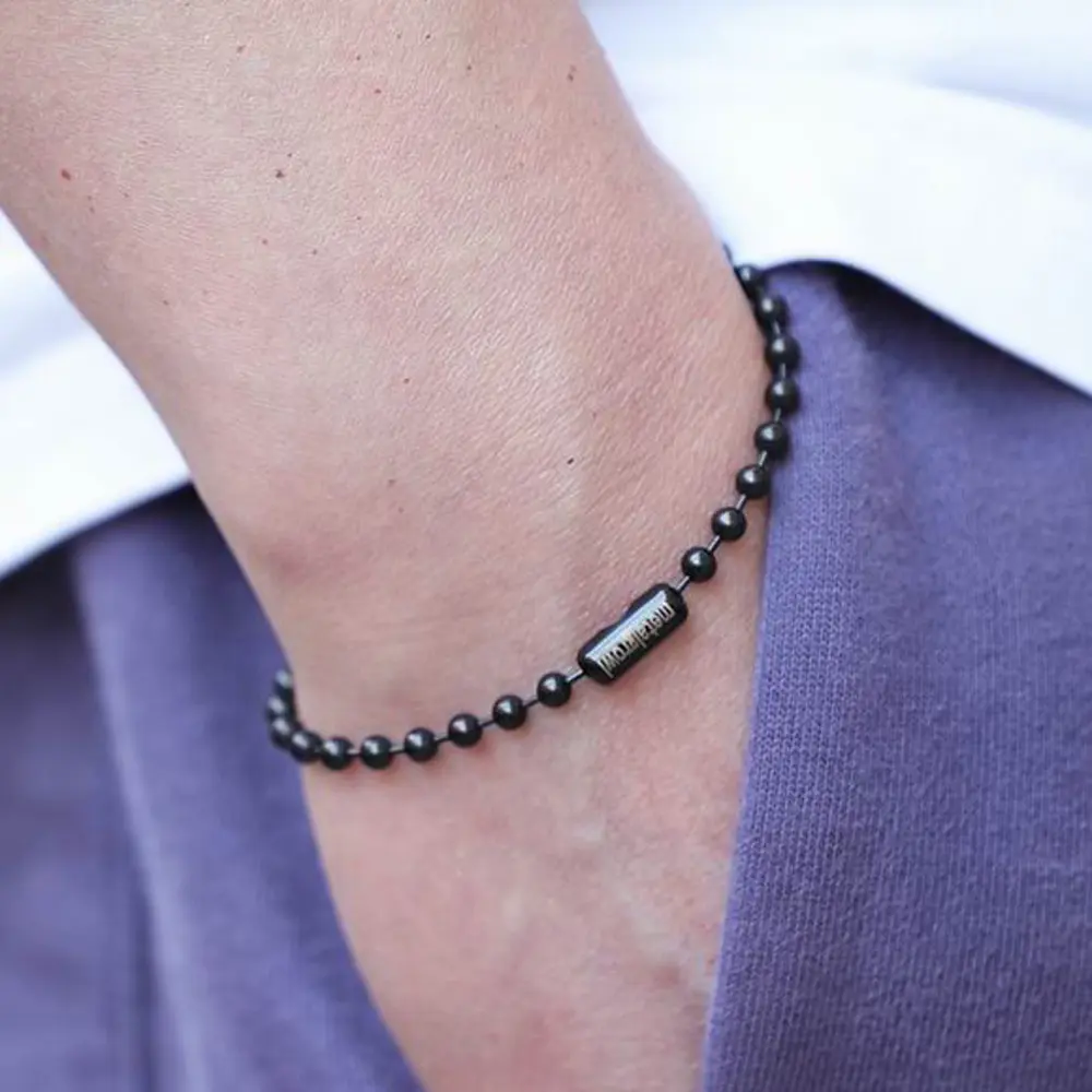 20cm Short Chain Titanium Alloy Key Chain Bracelet Outdoor Multifunctional Tool Accessory
