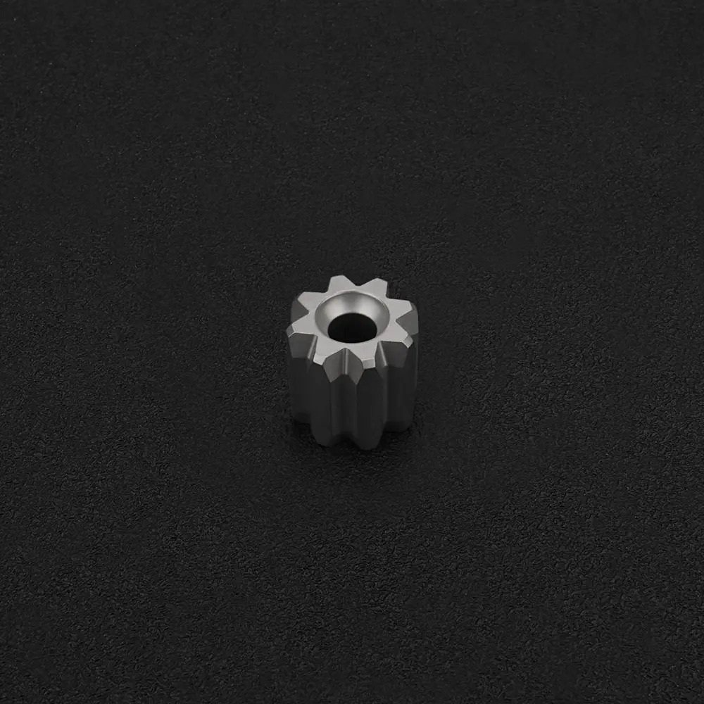 Carved Cylinder Titanium Alloy/PEI Beads DIY Pendant Paracord Bead Keychain Tool Accessories