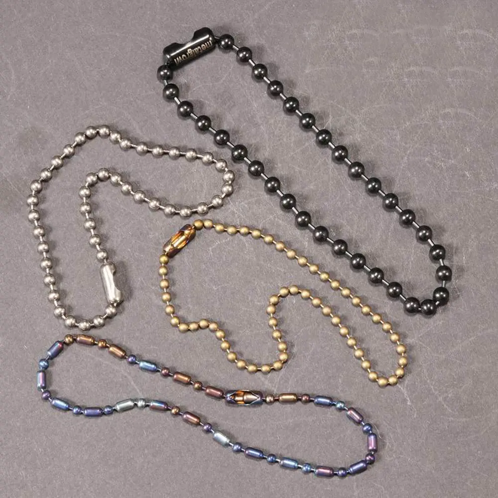 20cm Short Chain Titanium Alloy Key Chain Bracelet Outdoor Multifunctional Tool Accessory