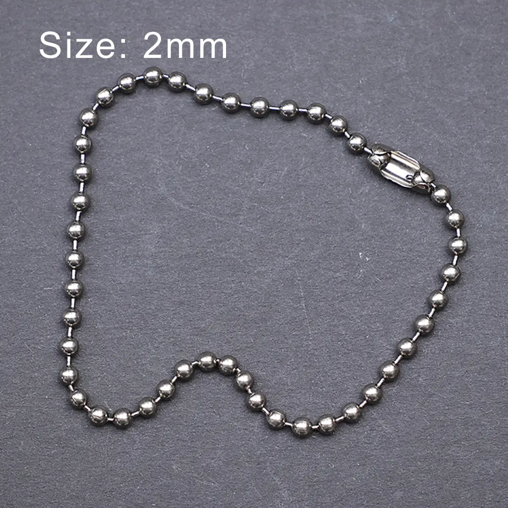20cm Short Chain Titanium Alloy Key Chain Bracelet Outdoor Multifunctional Tool Accessory