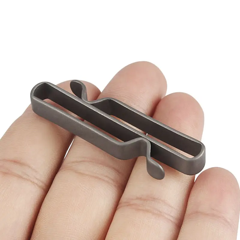 Waist Belt Buckle Titanium Buckles Outdoor Tool Keychain Waist Hang Key Ring