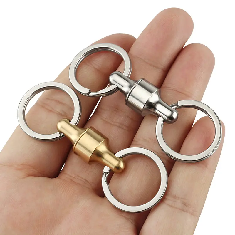 Fast Buckle Outdoor Tactical Backpack EDC Key Ring Carabiner Climbing Keychain Fast Hooks Tools Buckles
