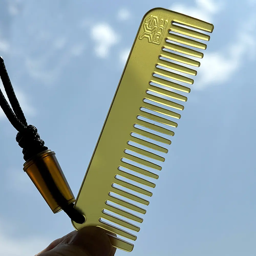 PEI Mini Portable Travel Comb Super Light Comb EDC Outdoor Small Accessories