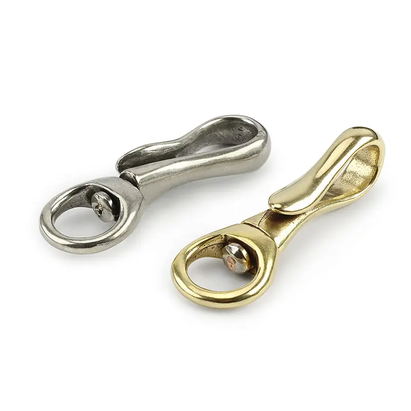 Brass Rotation Key Ring Outdoor Small Tool EDC Buckle All Direction Rotation Key Chain