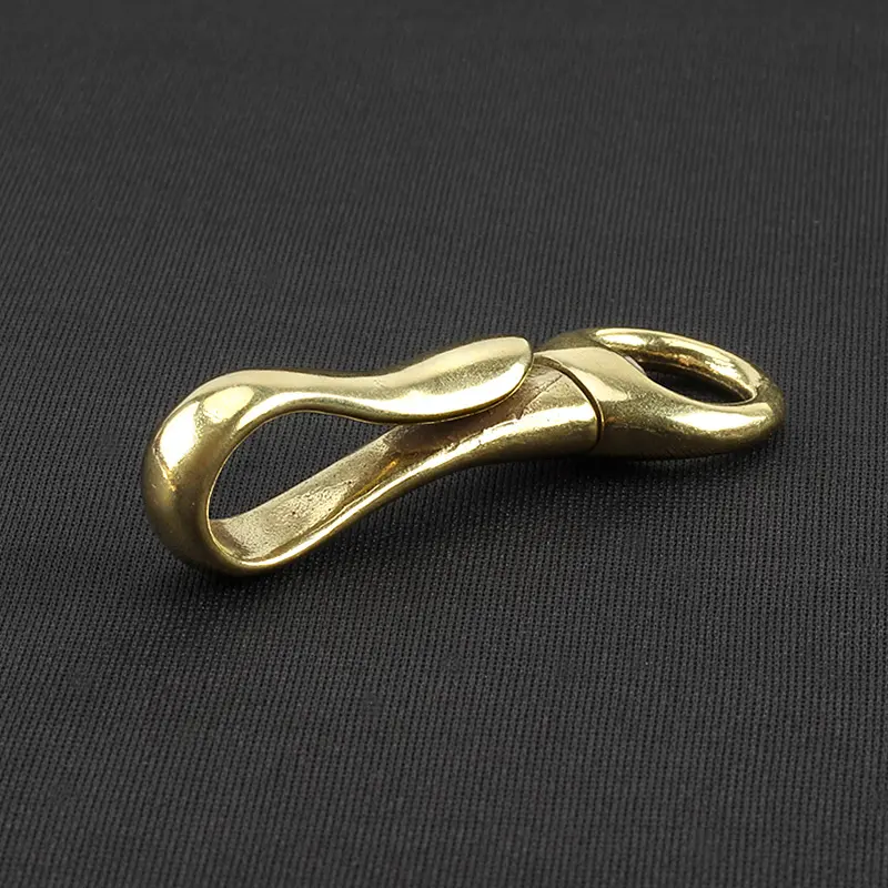 Brass Rotation Key Ring Outdoor Small Tool EDC Buckle All Direction Rotation Key Chain