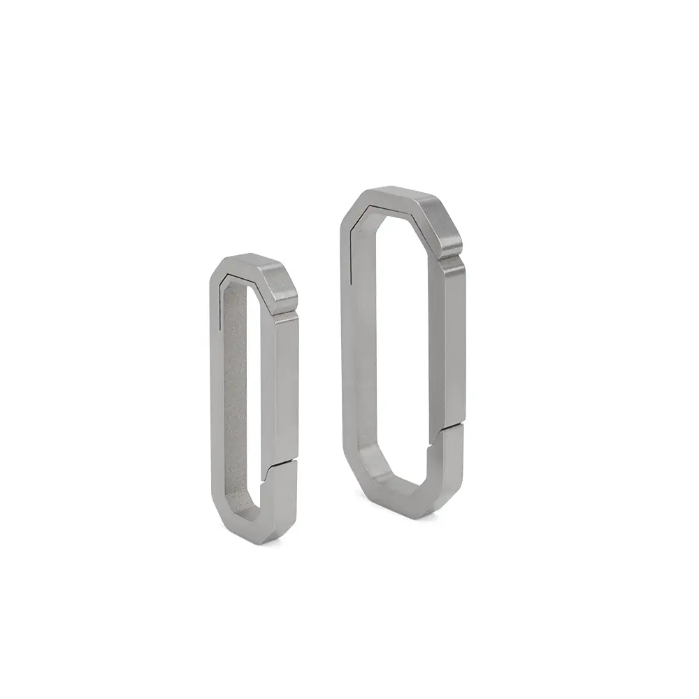 S/L Titanium Alloy Buckle EDC Outdoor Tool Keychain Accessories