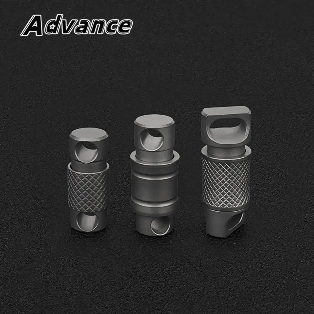 Universal Rotating Keychain Titanium Alloy Buckle Portable Pocket Tool Accessories Outdoor EDC