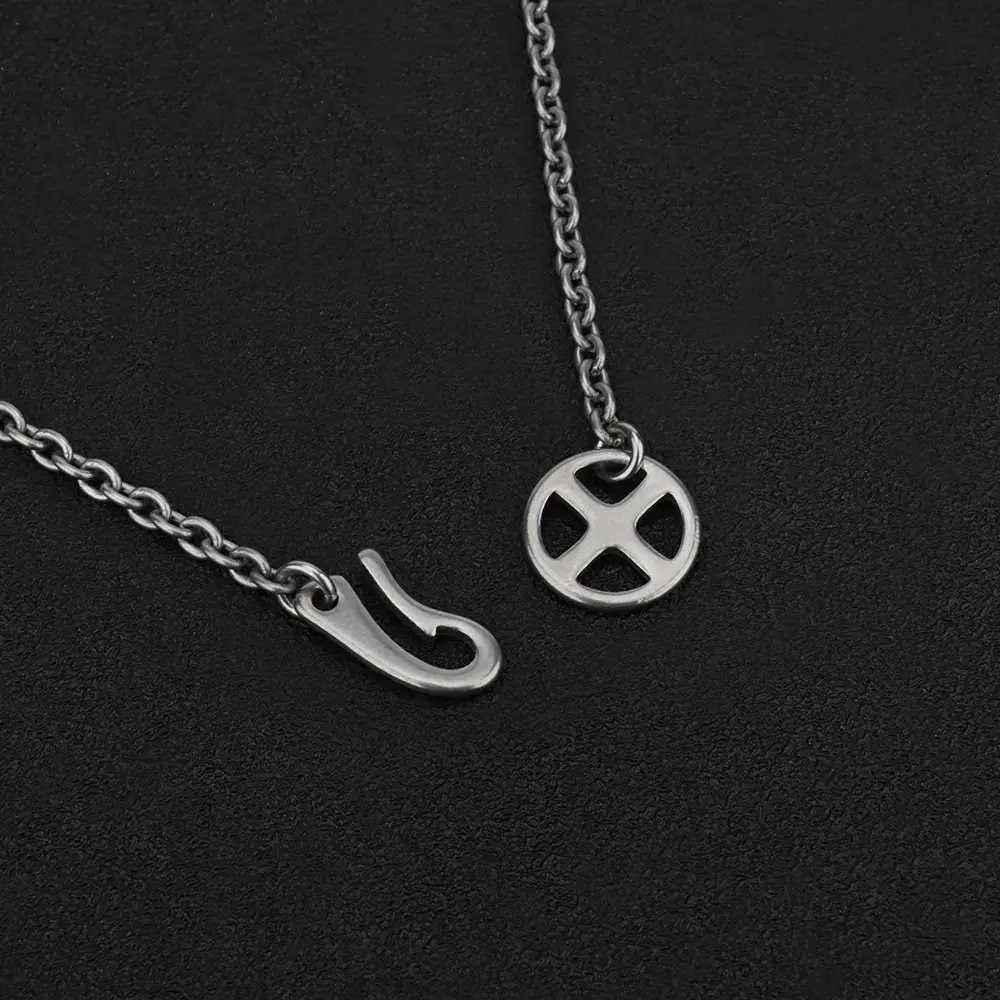 Titanium Alloy Clasp Accessories Hook DIY Buckle Necklace Gadgets Keychain Accessories Multifunctional Outdoor Camping Tool
