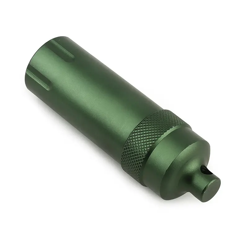 Aluminum Alloy Waterproof Canister Seal Bottle Toothpick Box Outdoor Tool