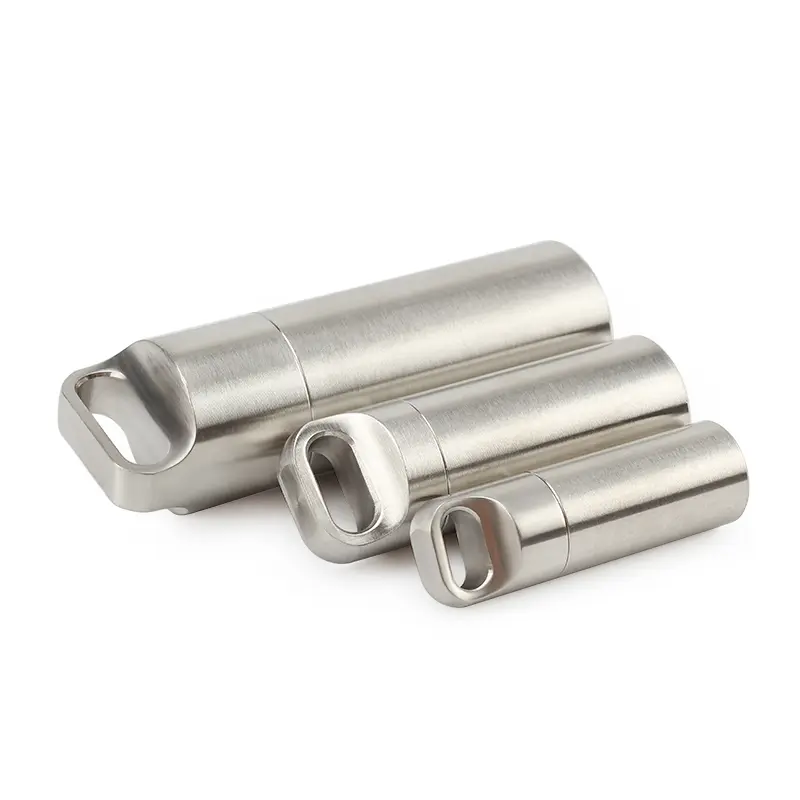 S/M/L Stainless Steel Waterproof Canister Bottle Outdoor Camping Tool