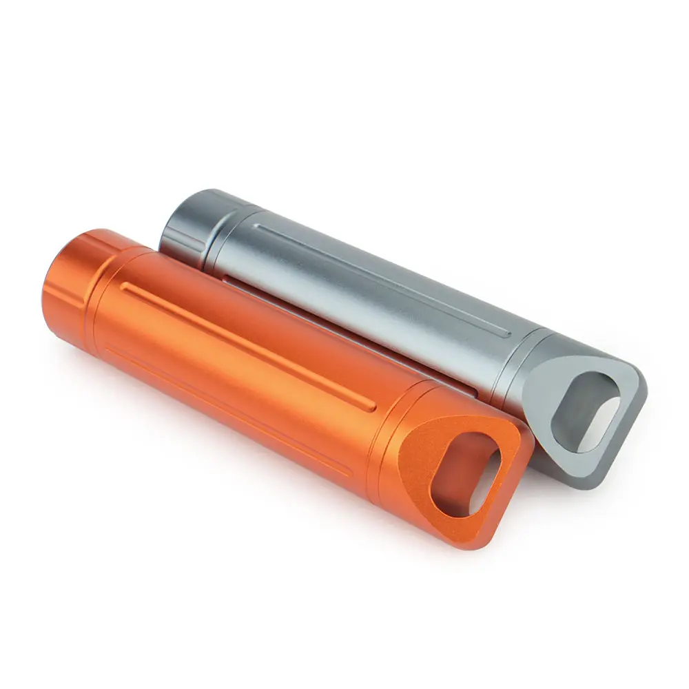 Portable Aluminum Alloy Waterproof Canister Outdoor Pill Bottle Sealed Tank EDC Tool