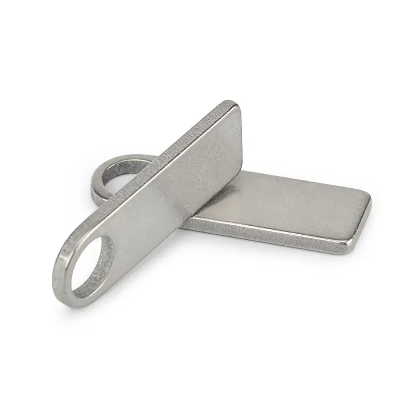 Mini Titanium Plate Tag Of Blank Anti-Lost Pet DIY Tag Pendant Outdoor EDC Multi Tool
