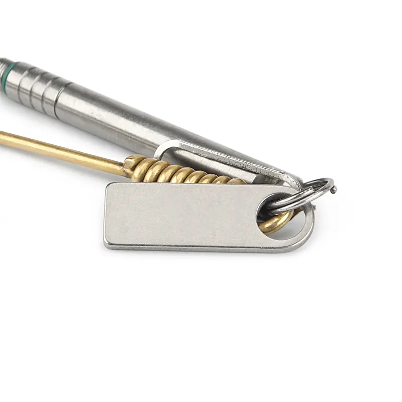 Mini Titanium Plate Tag Of Blank Anti-Lost Pet DIY Tag Pendant Outdoor EDC Multi Tool