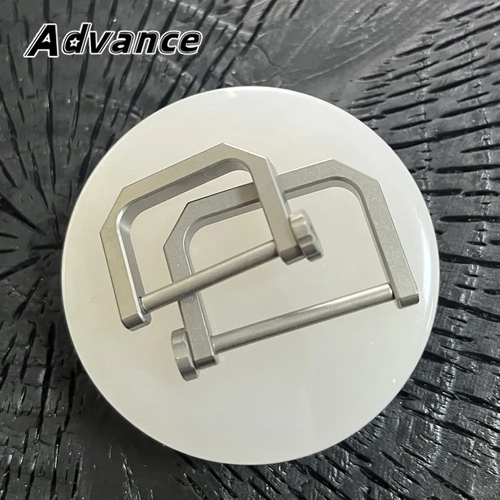 Flat Shape D Shape Titanium Alloy Buckle Multi-Tool Outdoor EDC Keychain Accessories