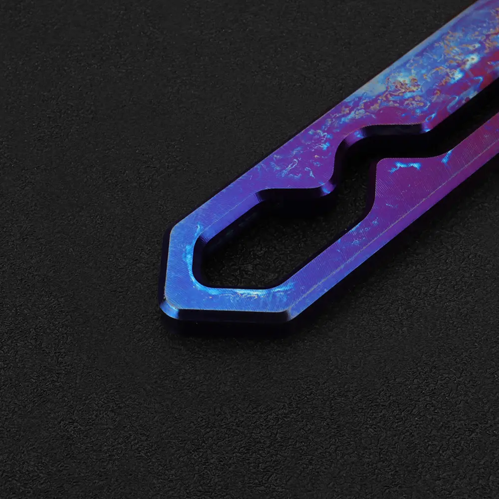 Small Waist Belt Buckle Titanium Alloy Keychain EDC Outdoor Tool Buckles