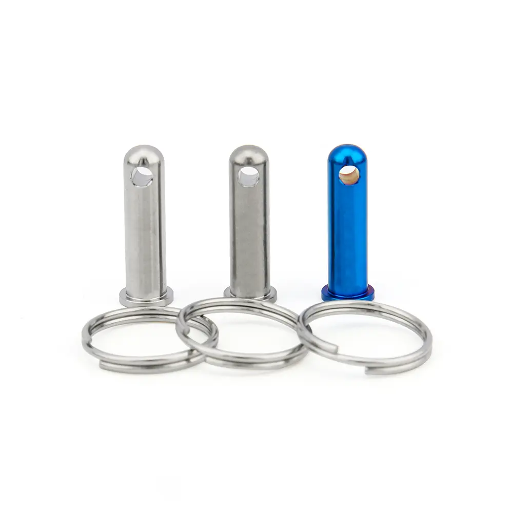 Mini Pendant Accessories Titanium Knife Bead Titanium Alloy Connecting Rod Rope Paracord DIY