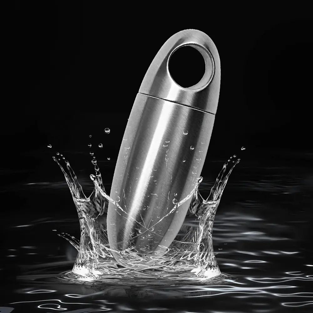 Portable Titanium Multifunctional Bottle Titanium Alloy Storage Box Outdoor Tool EDC