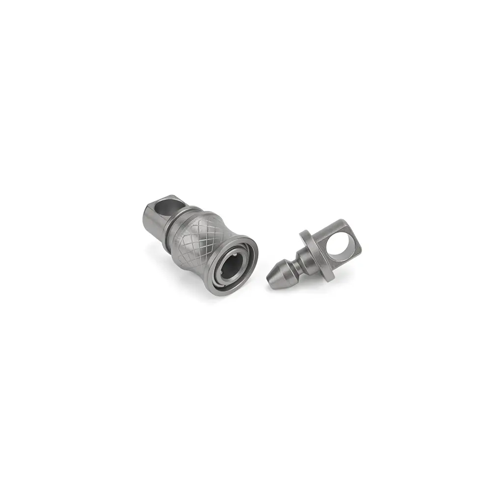Rotatable Detachable Titanium Alloy Keychain EDC Outdoor Tool Titanium Buckle