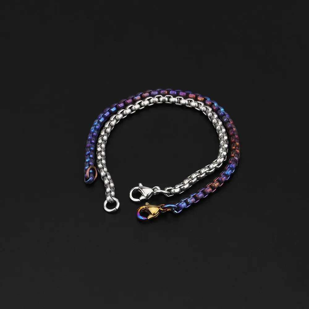 Titanium Cool Key Chain Accessories Titanium Alloy Keyring Fashion Outdoor Tool Hang Keychain