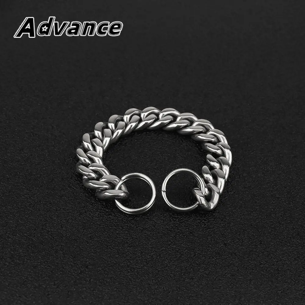 Short DIY Titanium Chain Connection Accessories Titanium Alloy Multi-function Key Chain Outdoor Tool EDC