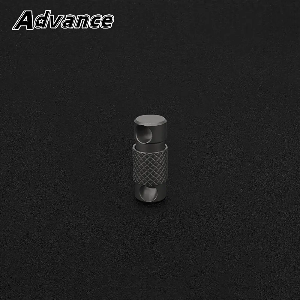Titanium Alloy Mini Small Keychain 360 Degree Rotation Key Buckle Multi-function Outdoor Tool EDC