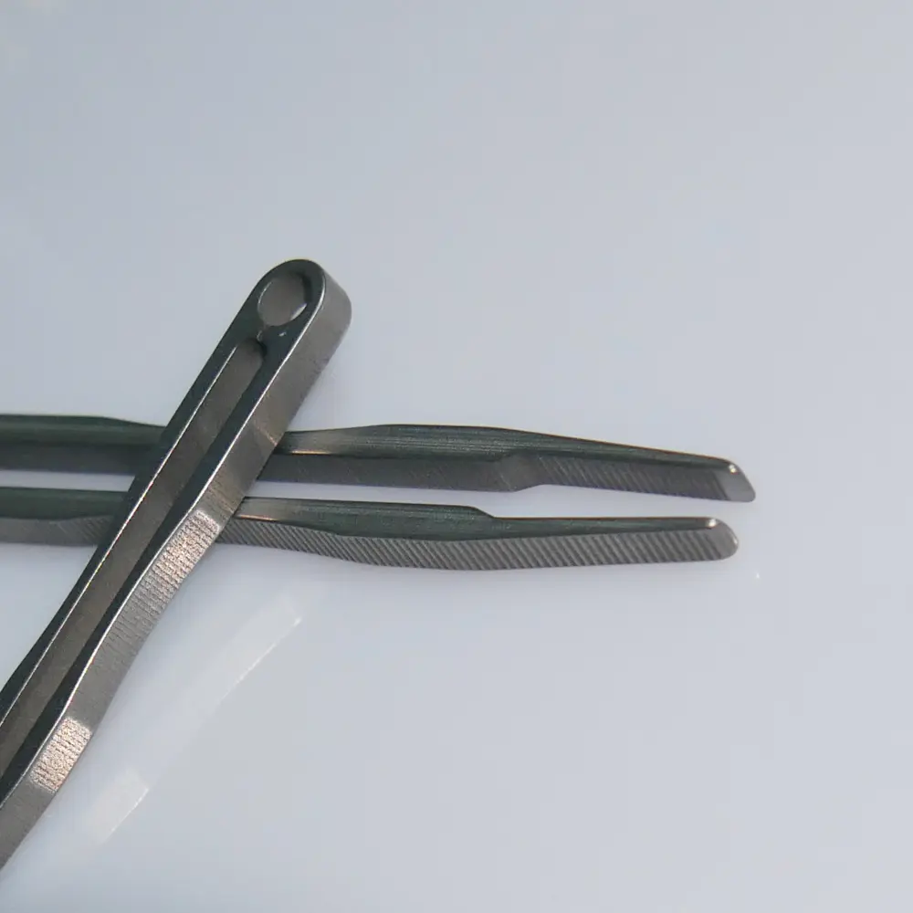 S/M Titanium Tweezer Titanium Alloy Clip Portable Tweezer Nipper EDC Outdoor Tool
