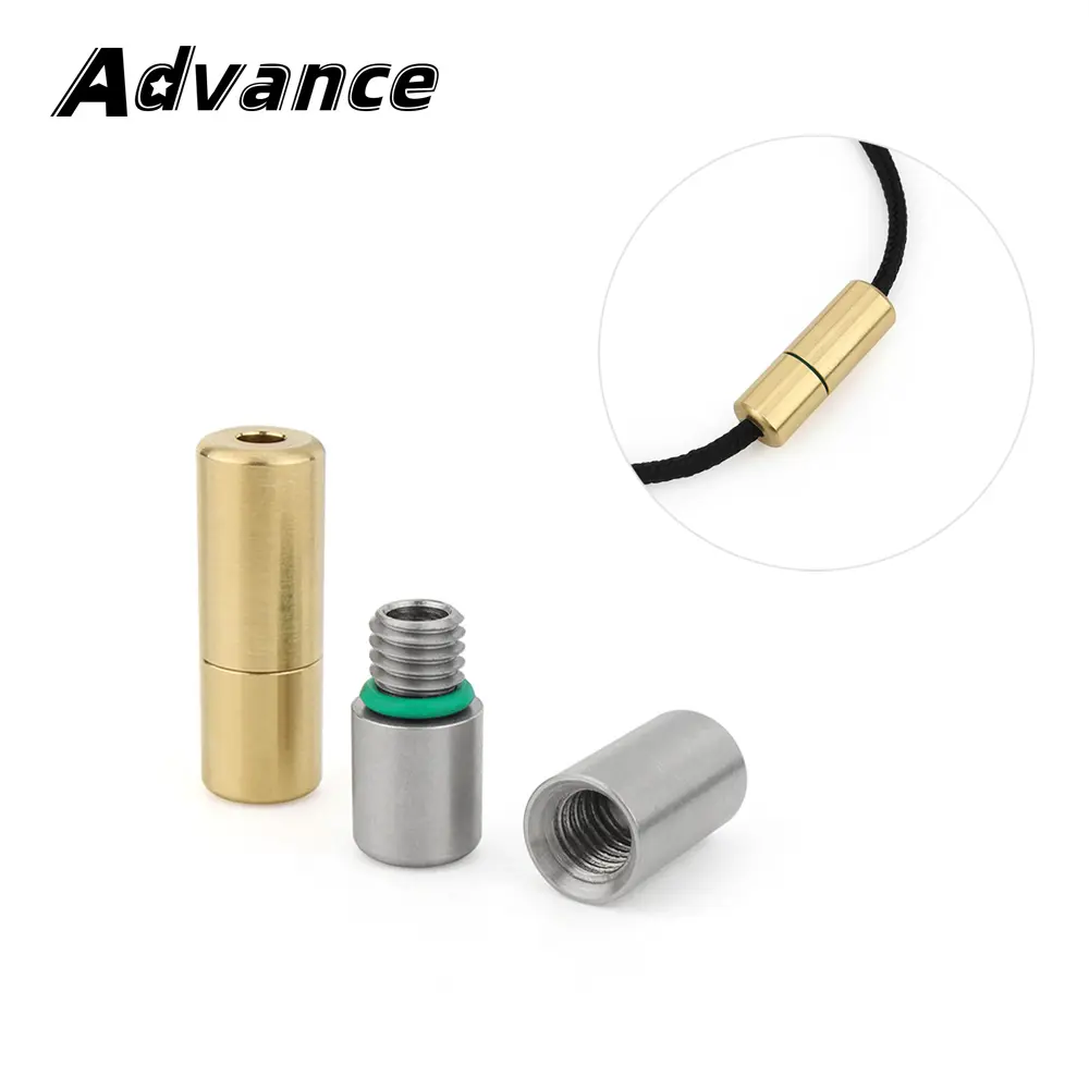 Brass/Stainless steel DIY Connection Accessories Keyring Paracord Pendant Rope Bead Bracelet Necklace Connector Buckle